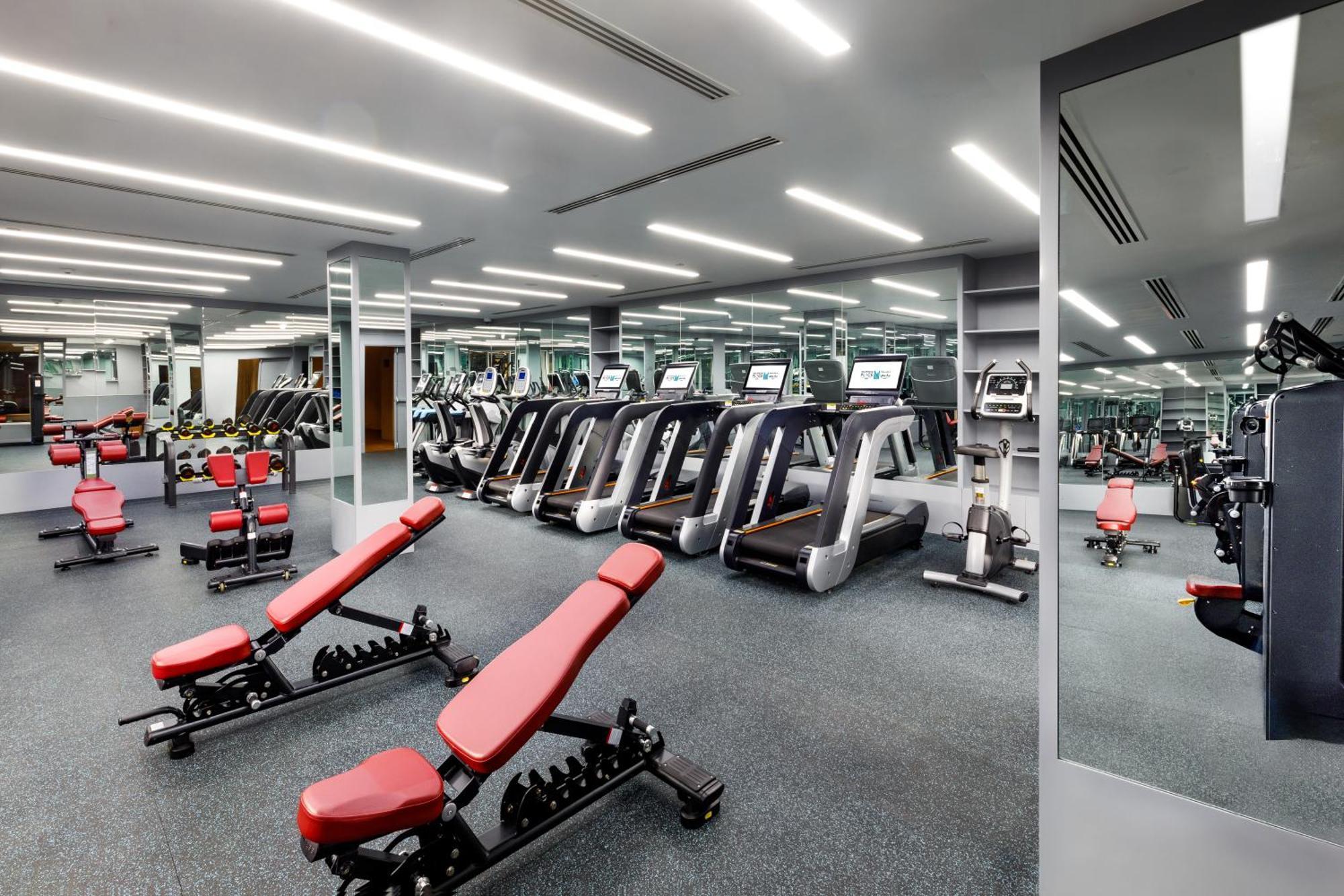 Millennium Place Doha Exterior photo The gym at The Dorchester