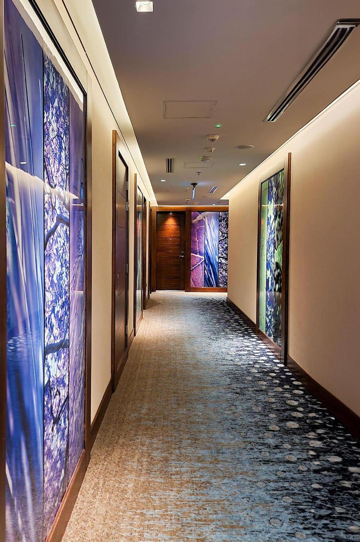Millennium Place Doha Exterior photo A corridor at the hotel