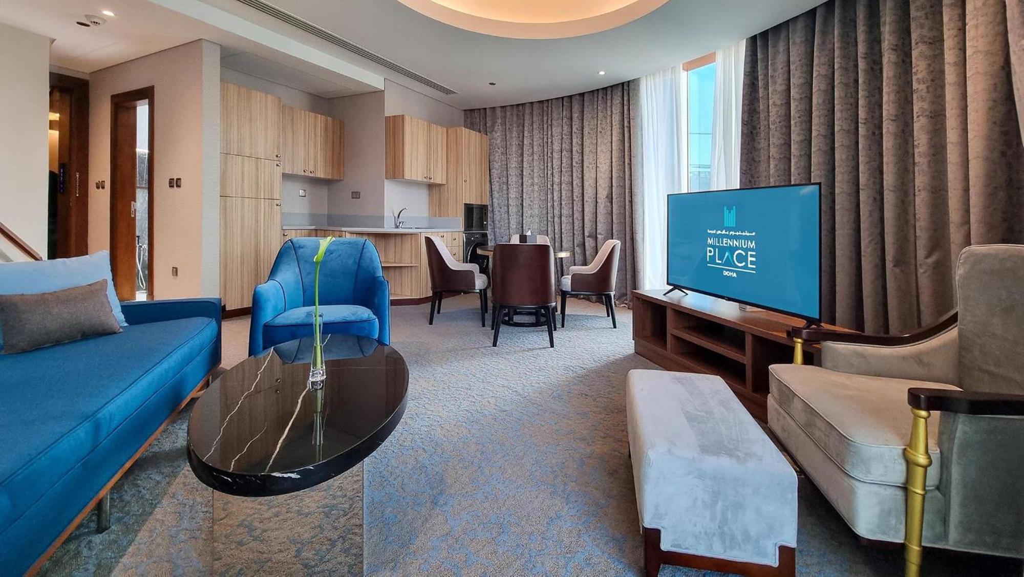 Millennium Place Doha Exterior photo A suite at the hotel